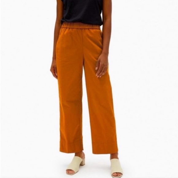Everlane Women’s The Easy Pant in Honey Pull On Stretch Pockets size 6 - Picture 1 of 9
